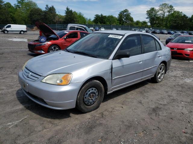 Photo 1 from auction – 2003 HONDA CIVIC LX with VIN 1HGES15533L017941