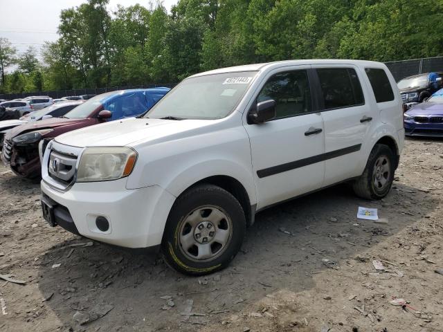 HONDA PILOT LX 2009 with VIN 5FNYF48279B022302 - Photo from auction