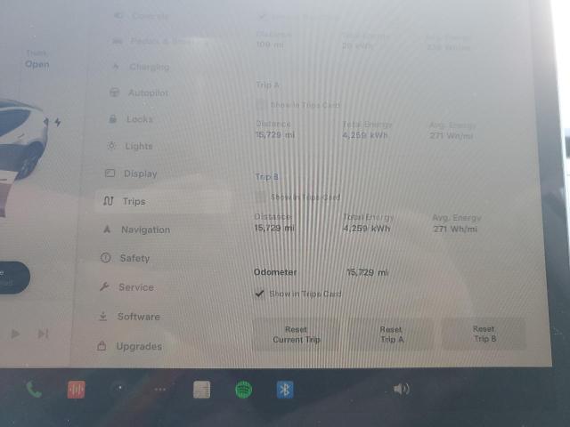 Photo 9 from auction – 2022 TESLA MODEL Y with VIN 7SAYGDEE0NA022552