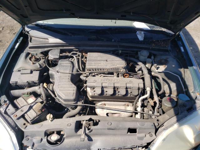 Photo 11 from auction – 2001 HONDA CIVIC LX with VIN 2HGES15581H604548