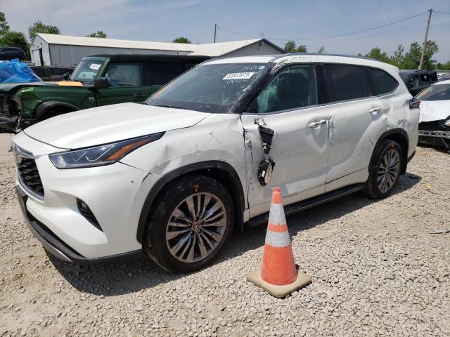 TOYOTA HIGHLANDER 2020 with VIN 5TDFZRBH9LS024726 - Photo from auction