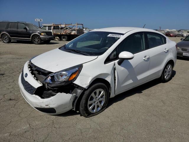 KIA RIO LX 2013 with VIN KNADM4A36D6181496 - Photo from auction