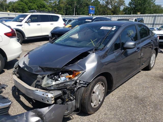 HONDA CIVIC HF 2012 with VIN 2HGFB2F61CH519376 - Photo from auction