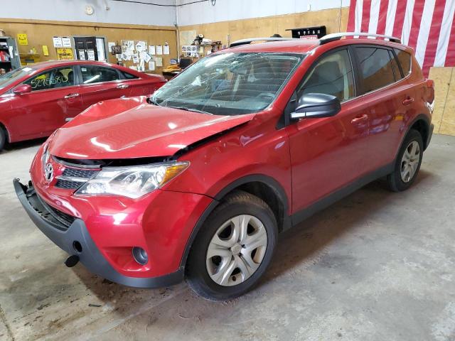 TOYOTA RAV4 LE 2015 with VIN JTMBFREV2FJ049512 - Photo from auction