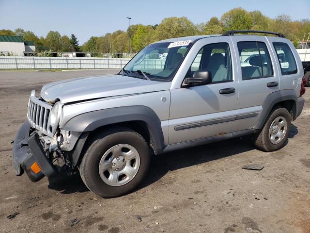 JEEP LIBERTY SP 2007 with VIN 1J4GL48K17W696646 - Photo from auction