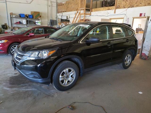 HONDA CR-V LX 2014 with VIN 2HKRM4H39EH690942 - Photo from auction