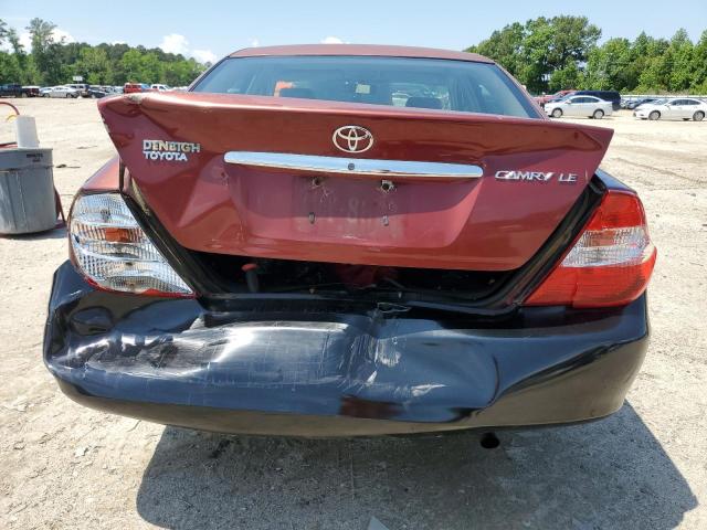 Photo 6 from auction – 2004 TOYOTA CAMRY LE with VIN 4T1BE32K24U290892