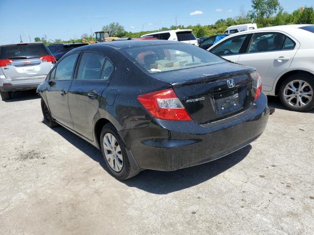 Photo 2 from auction – 2012 HONDA CIVIC LX with VIN 19XFB2F59CE063547