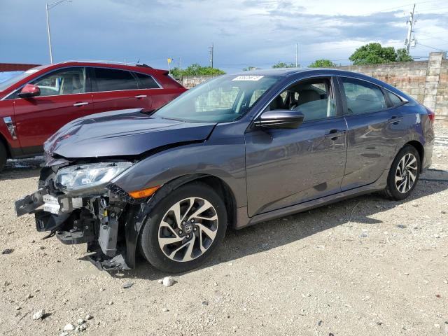 HONDA CIVIC EX 2017 with VIN 19XFC2F76HE078223 - Photo from auction