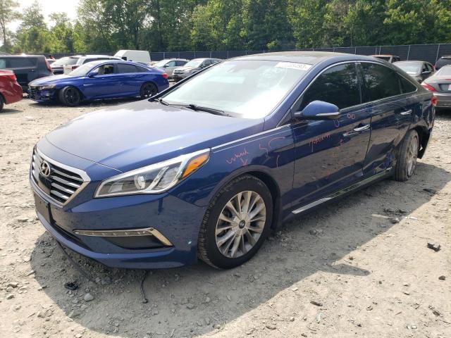 HYUNDAI SONATA SPO 2015 with VIN 5NPE34AF1FH145292 - Photo from auction