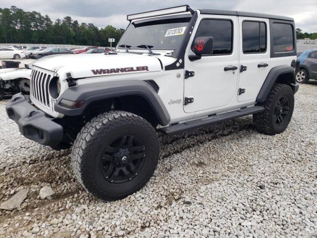 Photo 1 from auction – 2018 JEEP WRANGLER U with VIN 1C4HJXDG6JW110307