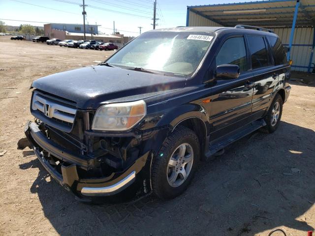 HONDA PILOT EXL 2008 with VIN 5FNYF28708B000866 - Photo from auction