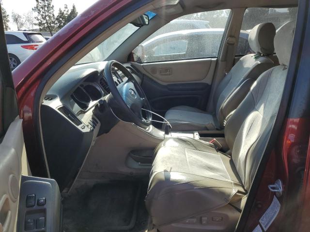 Photo 7 from auction – 2002 TOYOTA HIGHLANDER with VIN JTEHF21A120041966