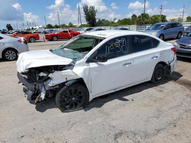 NISSAN SENTRA S 2018 with VIN 3N1AB7AP4JY282091 - Photo from auction