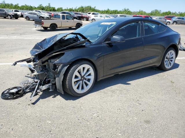 TESLA MODEL 3 2022 with VIN 5YJ3E1EA1NF184704 - Photo from auction