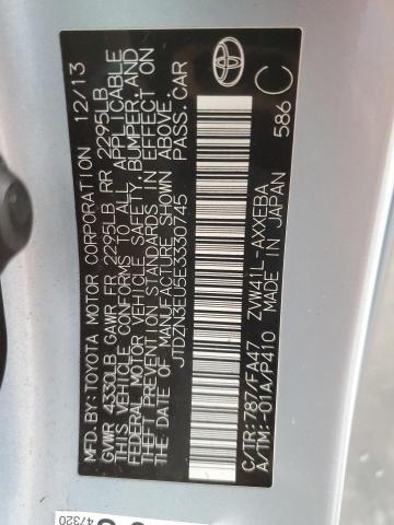 Photo 14 from auction – 2014 TOYOTA PRIUS V with VIN JTDZN3EU5E3330745