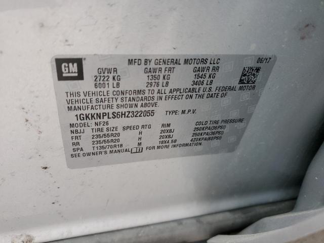 Photo 14 from auction – 2017 GMC ACADIA DEN with VIN 1GKKNPLS6HZ322055