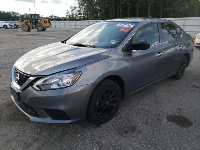 NISSAN SENTRA S 2018 with VIN 3N1AB7AP1JY254796 - Photo from auction