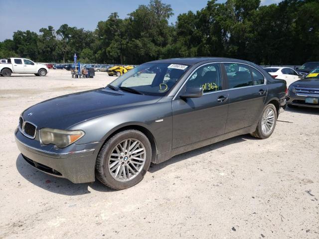 BMW 745LI 2004 with VIN WBAGN63584DS52696 - Photo from auction