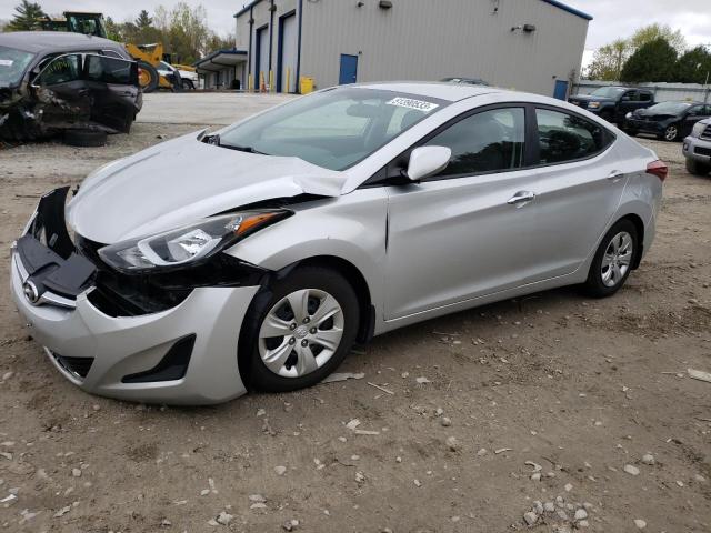 HYUNDAI ELANTRA SE 2016 with VIN 5NPDH4AE7GH761858 - Photo from auction