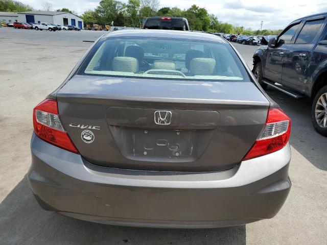 Foto 6 de la subasta – 2012 HONDA CIVIC EXL con VIN 19XFB2F95CE375268