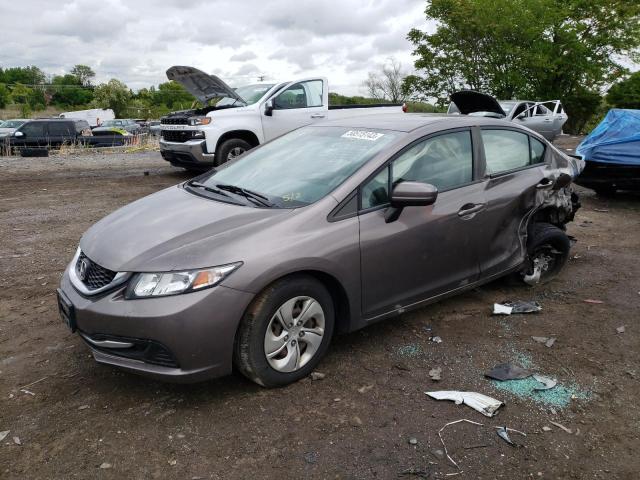 HONDA CIVIC LX 2015 with VIN 19XFB2F56FE278176 - Photo from auction