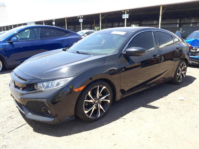 HONDA CIVIC SI 2019 with VIN 2HGFC1E50KH704839 - Photo from auction