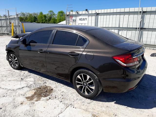 Photo 2 from auction – 2013 HONDA CIVIC LX with VIN 19XFB2F58DE017127