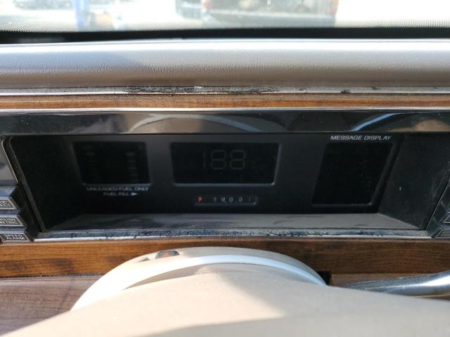 Photo 9 from auction – 1989 LINCOLN CONTINENTA with VIN 1LNCM9843KY629104