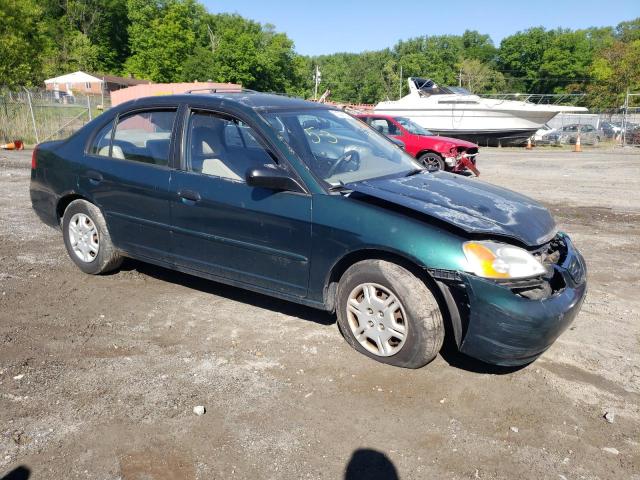 Photo 4 from auction – 2001 HONDA CIVIC LX with VIN 2HGES15581H604548