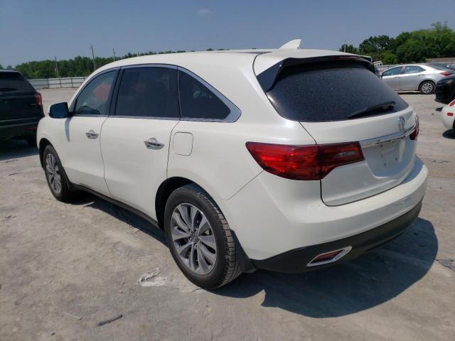 Photo 2 from auction – 2016 ACURA MDX TECHNO with VIN 5FRYD3H48GB020541
