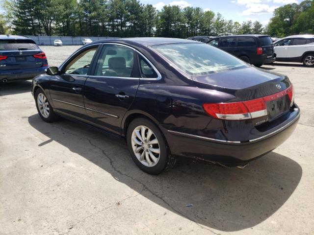 Photo 2 from auction – 2007 HYUNDAI AZERA SE with VIN KMHFC46F27A143374