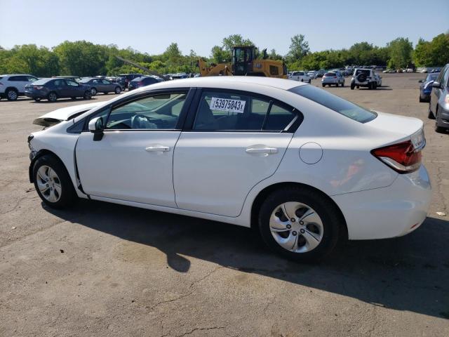 Photo 2 from auction – 2014 HONDA CIVIC LX with VIN 2HGFB2E52EH545710