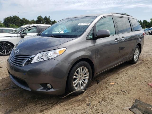 TOYOTA SIENNA XLE 2015 with VIN 5TDYK3DC3FS633097 - Photo from auction