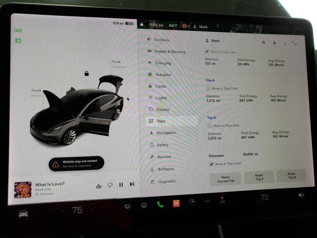 Photo 9 from auction – 2018 TESLA MODEL 3 with VIN 5YJ3E1EA9JF060187