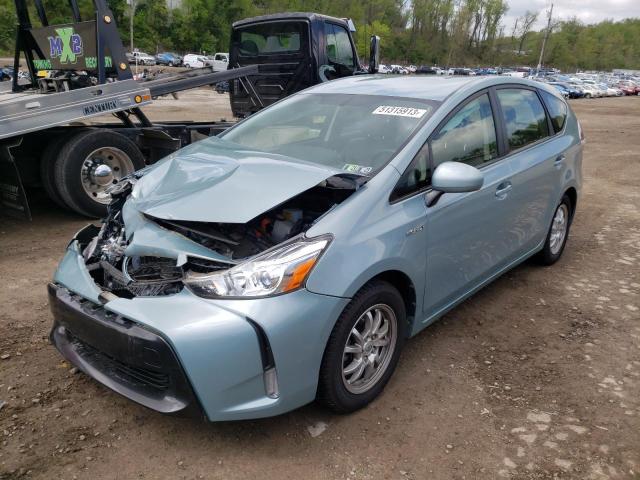 TOYOTA PRIUS V 2015 with VIN JTDZN3EU3FJ020171 - Photo from auction