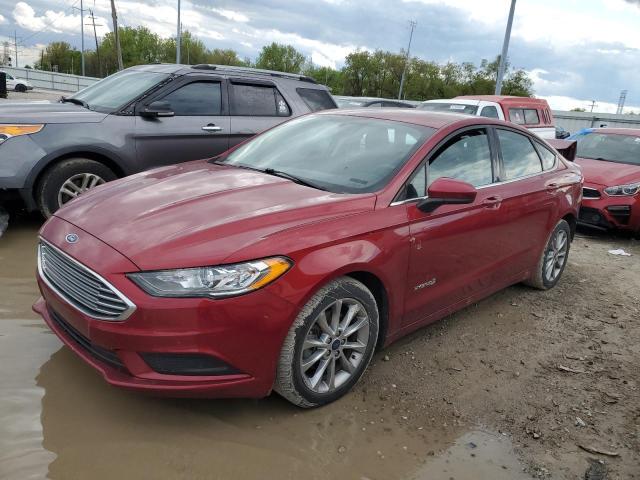 FORD FUSION SE 2017 with VIN 3FA6P0LU2HR385910 - Photo from auction