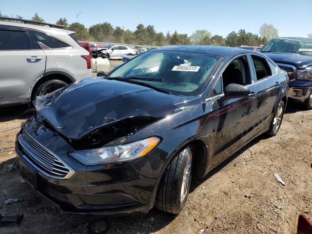 FORD FUSION SE 2018 with VIN 3FA6P0HD5JR280406 - Photo from auction