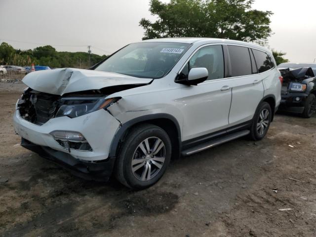 HONDA PILOT EXLN 2017 with VIN 5FNYF6H76HB062960 - Photo from auction
