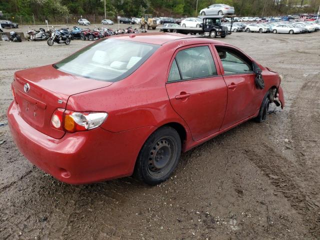 Photo 3 from auction – 2009 TOYOTA COROLLA BA with VIN 2T1BU40E39C169416