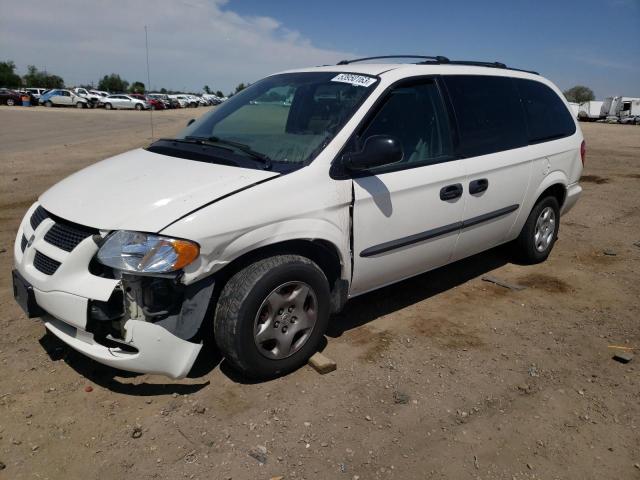 DODGE GRAND CARA 2003 with VIN 1D4GP24393B289689 - Photo from auction