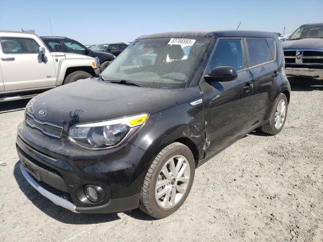 KIA SOUL + 2018 with VIN KNDJP3A54J7576176 - Photo from auction