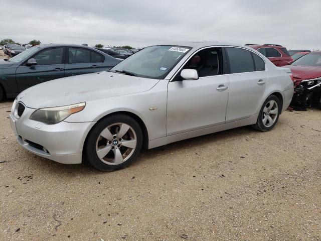 BMW 525 I 2007 with VIN WBANE53557CK92908 - Photo from auction