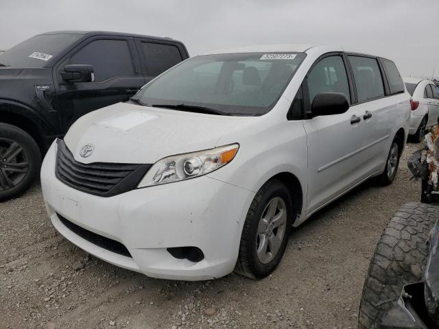TOYOTA SIENNA 2017 with VIN 5TDZZ3DC1HS830269 - Photo from auction