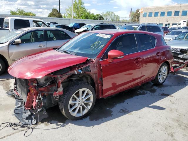 LEXUS CT 200 2013 with VIN JTHKD5BHXD2133015 - Photo from auction