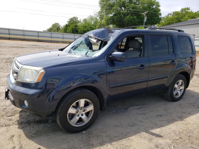 HONDA PILOT EXL 2011 with VIN 5FNYF4H67BB036774 - Photo from auction