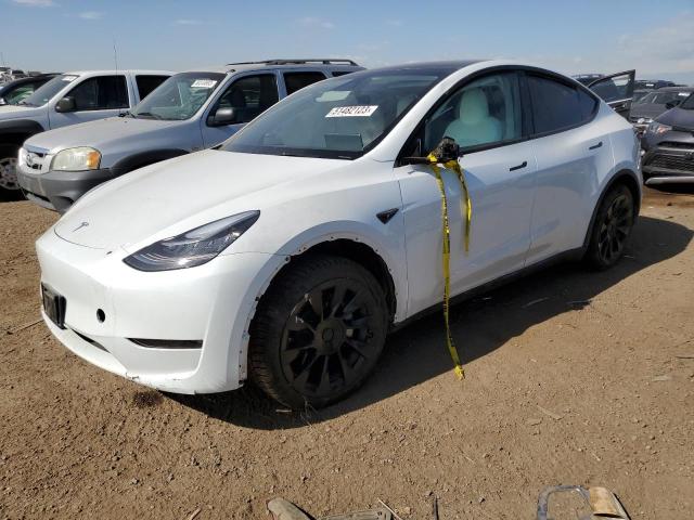 TESLA MODEL Y 2023 with VIN 7SAYGDEE3PF611889 - Photo from auction