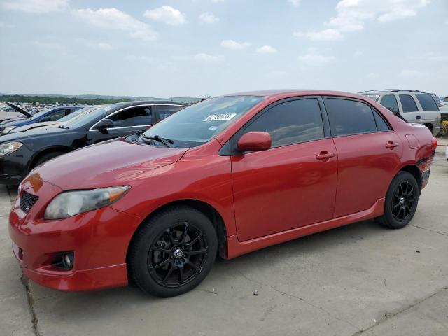 TOYOTA COROLLA BA 2009 with VIN 1NXBU40E79Z034342 - Photo from auction