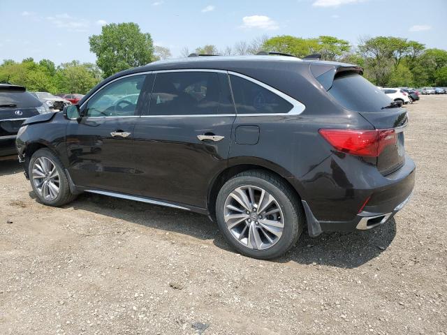 Photo 2 from auction – 2017 ACURA MDX TECHNO with VIN 5FRYD4H50HB040668