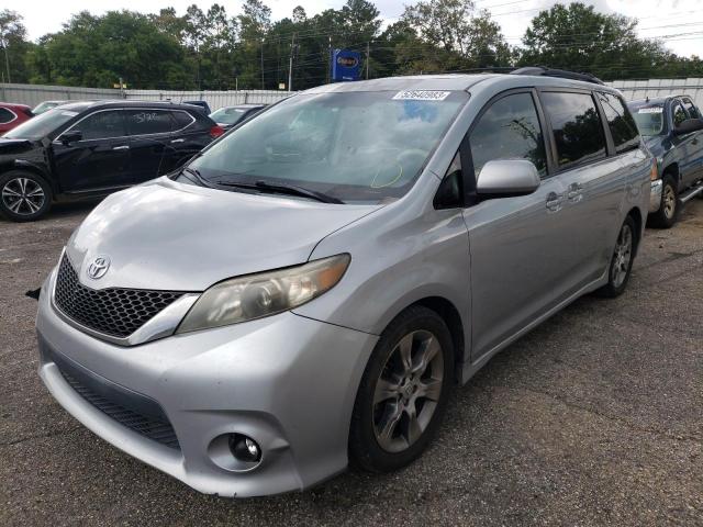 TOYOTA SIENNA SPO 2011 with VIN 5TDXK3DC4BS152054 - Photo from auction